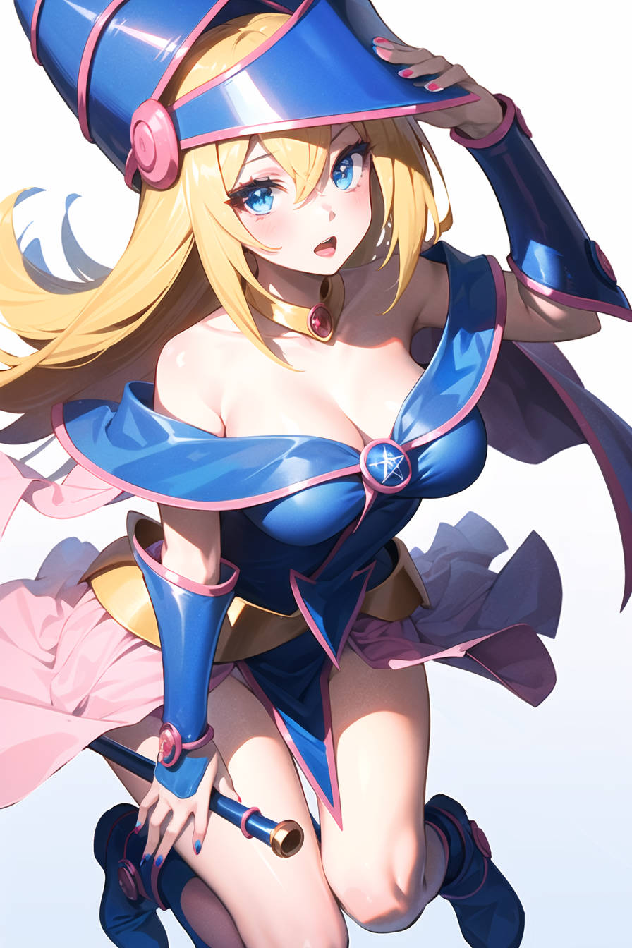 69297-2290781953-dark magician girl, masterpiece, best quality, 1girl, blonde hair, blue footwear, blue headwear, breasts, duel monster, hat, hex.png